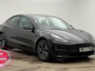 Black Used 2022 Tesla Model 3 Long Range AWD Sedan | £20,399 (Fair price)