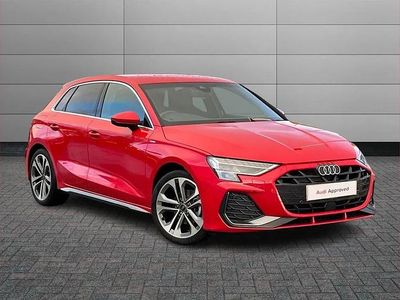 Used Audi A3 S-Line 147 HP (108 kW) 2025 Red Hatchback