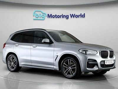 Silver Used 2020 BMW X3 M Sport SUV | £27,200 (Fair price)