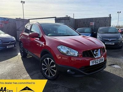 Used Nissan Qashqai N-TEC 117 HP (86 kW) 2012 Red SUV