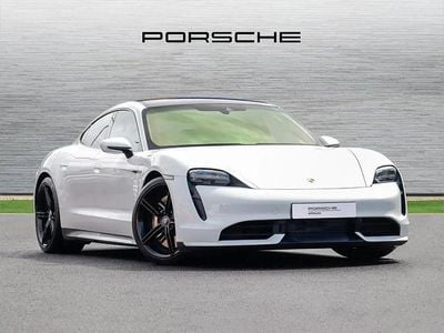 White Used 2020 Porsche Taycan Sedan | £53,500 (Fair price)