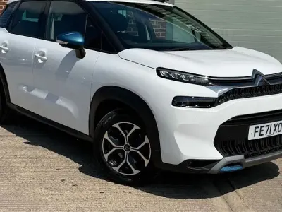Used Citroën C3 Aircross PureTech 110 HP (80 kW) 2021 White SUV