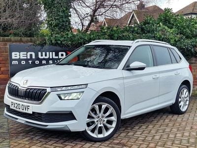 Used Skoda Kamiq SE L 115 HP (84 kW) 2020 White SUV