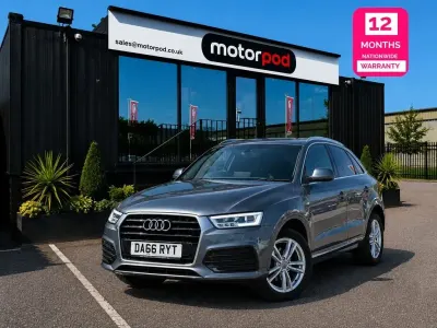 Used Audi Q3 S-Line 150 HP (110 kW) 2016 Grey SUV