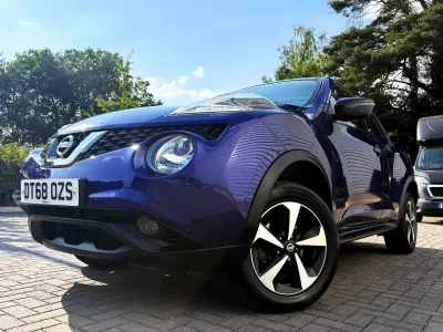 Used Nissan Juke 112 HP (82 kW) 2019 Blue SUV