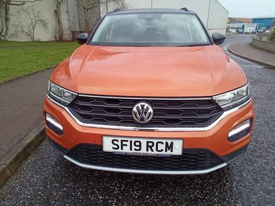 Used VW T-Roc Design 2019 Orange SUV