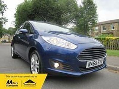 Used Ford Fiesta Zetec 82 HP (60 kW) 2015 Blue Hatchback