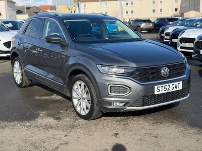 Usado VW T-Roc SEL 150 HP (110 kW) 2019 Cinzento SUV