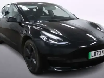 Used Tesla Model 3 Long Range RWD 235 kW (320 HP) 2023 Black Sedan