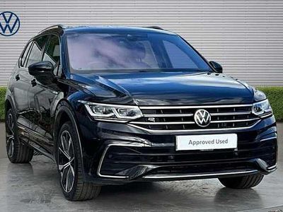 Used VW Tiguan Allspace R-line 150 HP (110 kW) 2022 Black SUV