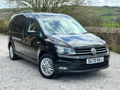 Używany VW Caddy Life 2020 Czarny Minivan
