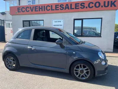 Usado Fiat 500S S 2015 Cinzento Citadino