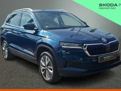 Used Skoda Karoq SE L 150 HP (110 kW) 2023 Blue SUV