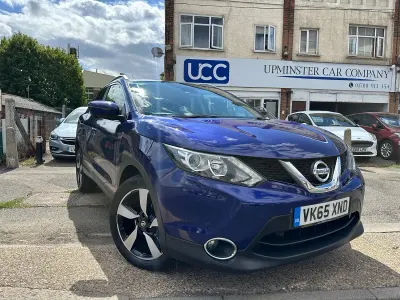 Used Nissan Qashqai N-TEC 110 HP (80 kW) 2015 Blue SUV