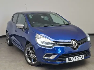 Used Renault Clio GT-Line 90 HP (66 kW) 2019 Blue Hatchback