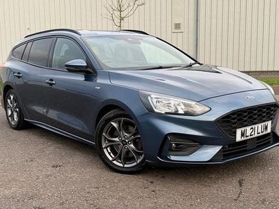 Używany Ford Focus ST-Line 120 KM (88 kW) 2021 Niebieski Kombi