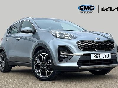 Used Kia Sportage GT-Line 134 HP (98 kW) 2021 Silver SUV