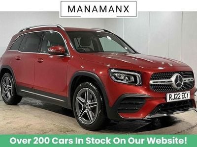 Red Used 2022 Mercedes GLB200 AMG line SUV | £24,979 (Good price)