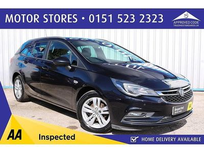 Blue Used 2018 Vauxhall Astra Design Edition Estate | £3,995 (Fair price)