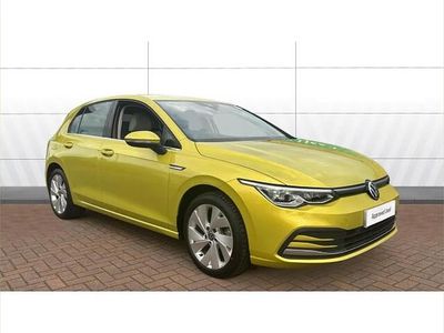 Yellow Used 2021 VW Golf VIII Style Hatchback | £16,960 (Fair price)