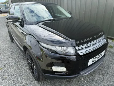 Used Land Rover Range Rover evoque Prestige 2012 Black SUV