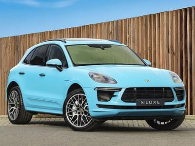 Blue Used 2019 Porsche Macan Turbo SUV | £49,898 (Fair price)