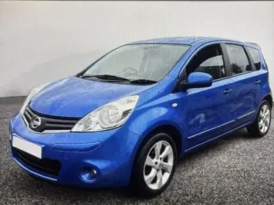 Used Nissan Note Tekna 110 HP (80 kW) 2009 Blue Hatchback