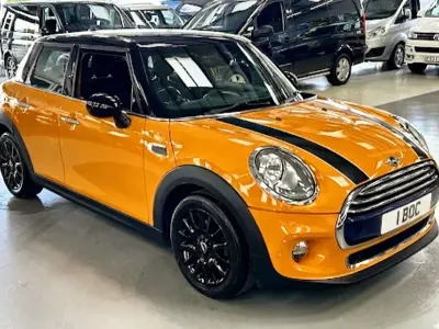 Used Mini Cooper D Hatch 2014 Orange Hatchback