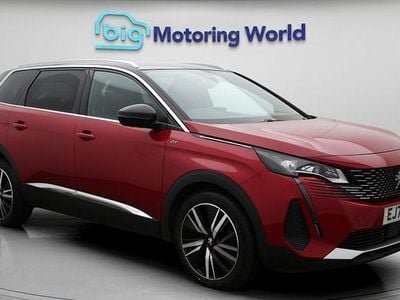 Used Peugeot 5008 Premium 131 HP (96 kW) 2021 Red Estate