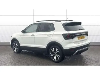 Used VW T-Cross Black Edition 110 HP (80 kW) 2023 White SUV