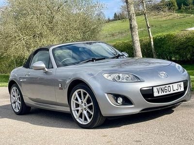 Used Mazda MX5 126 HP (92 kW) 2010 Aluminium silver Cabriolet