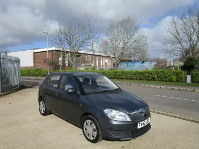 Used Skoda Fabia 90 HP (66 kW) 2012 Grey Hatchback