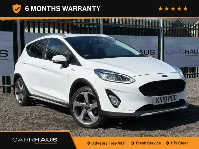 Begagnad Ford Fiesta Active 100 HK (73 kW) 2019 Vit Halvkombi