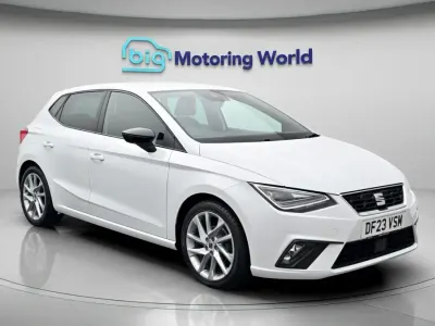 Used Seat Ibiza FR 95 HP (69 kW) 2023 White Hatchback