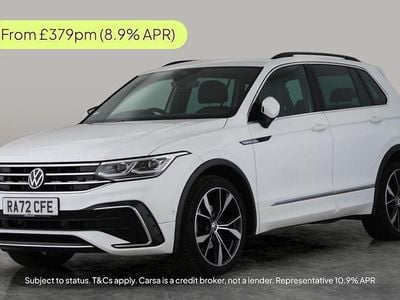 White Used 2023 VW Tiguan R-line SUV | £24,479 (Good price)