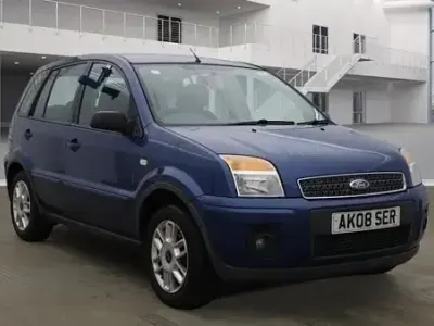 Used Ford Fusion Zetec 68 HP (50 kW) 2008 Blue Hatchback
