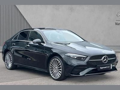 Begagnad Mercedes A250 AMG Line Premium Plus 214 HK (157 kW) 2023 Svart Sedan