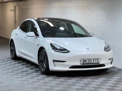 Used Tesla Model 3 Long Range AWD 366 kW (498 HP) 2020 White Sedan