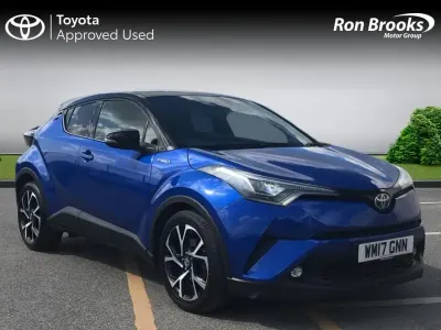 Used Toyota C-HR 122 HP (89 kW) 2017 Blue SUV