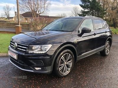 Black Used 2018 VW Tiguan Allspace SE SUV | £17,400 (Fair price)