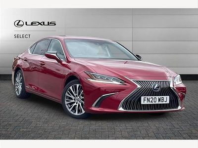 Used Lexus ES300H 218 HP (160 kW) 2020 Mesa red Sedan