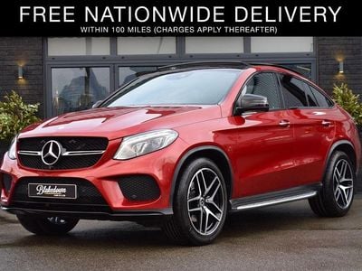 Red Used 2016 Mercedes GLE350 AMG Line Premium Plus Coupe | £27,999 (A bit pricey)
