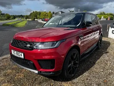 Used Land Rover Range Rover Sport HSE 306 HP (225 kW) 2019 Red SUV