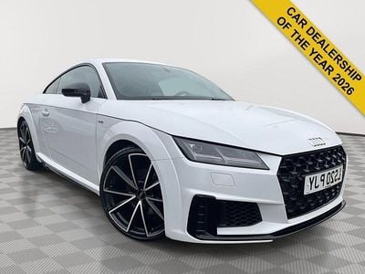 Used Audi TT Black Edition 197 HP (144 kW) 2020 White Coupe