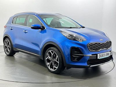 Used Kia Sportage GT-Line 174 HP (127 kW) 2019 Blue SUV