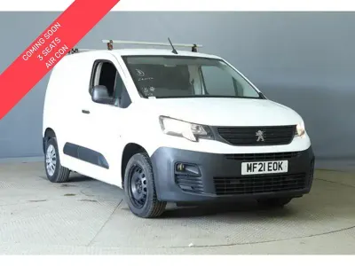 Used Peugeot Partner 131 HP (96 kW) 2021 White MPV