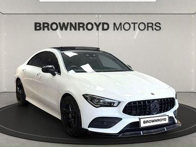 Used Mercedes CLA220 AMG Line Premium Plus 190 HP (139 kW) 2019 White Sedan