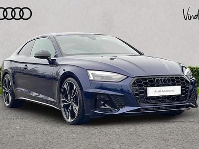 Used Audi A5 Black Edition 200 HP (147 kW) 2024 Blue Coupe