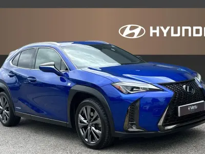 Used Lexus UX Sport Line 184 HP (135 kW) 2020 Blue SUV