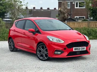 Używany Ford Fiesta ST-Line 125 KM (91 kW) 2019 Czerwony Hatchback